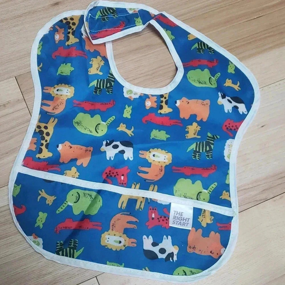 Bundle Bumkins bibs Vintage 90s The Right Start - Picture 6 of 13